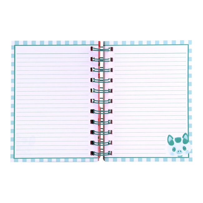 Notes A6 cu spira Bangoberry Piggy Porcusorul, 280 pagini BPTCGR128502