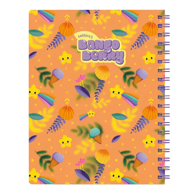 Notes cu separatoare si spira Bangoberry Pally Panda, 200 pagini BPTCGR128701