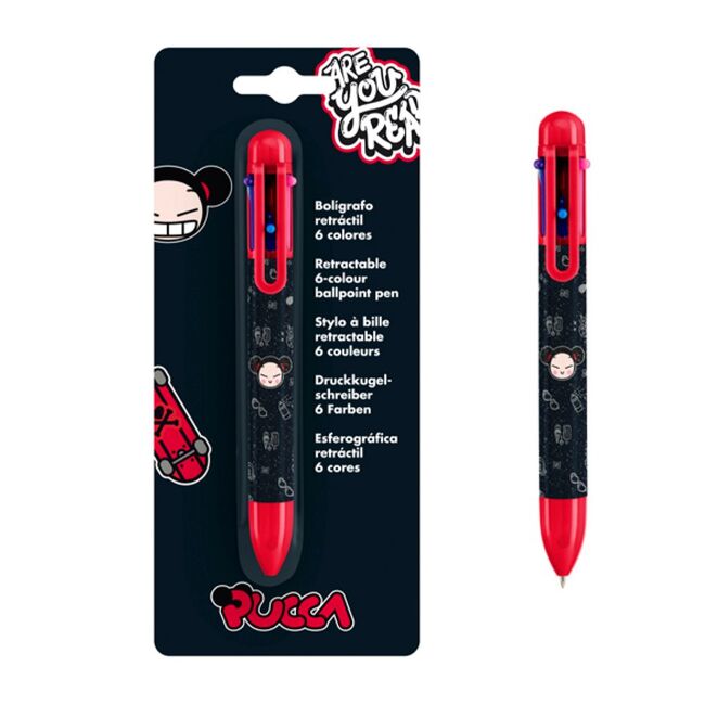 Pix cu mecanism Pucca, mine in diverse culori BPTCMQ011780