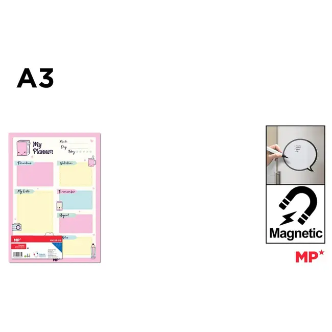 Planner A3 magnetic Main Paper BPTCMR907854