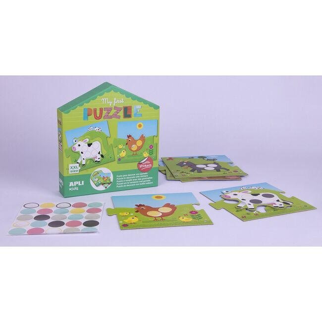Puzzle creativ XXL, APLI, tema Animale, 5 piese BPTCAL017656