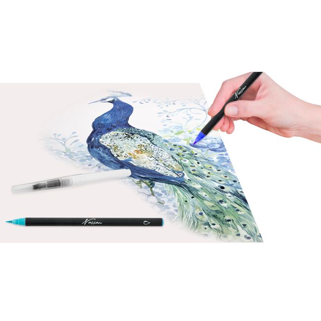 Set 25 piese Creative Craft, acuarele, markere, creioane si pensula BPTCJK000516
