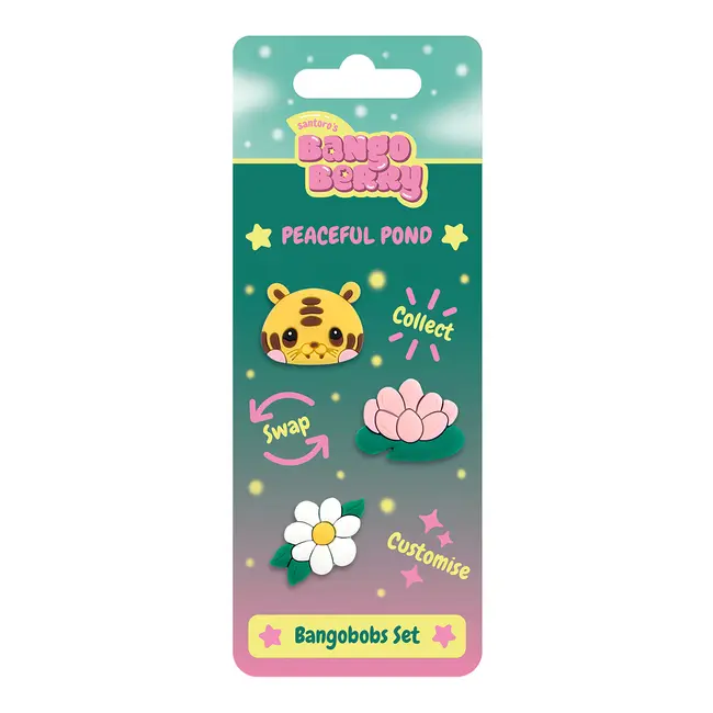 Set 3 pinuri Bangoberry, Tigrisor Lotus Margareta BPTCGR131608