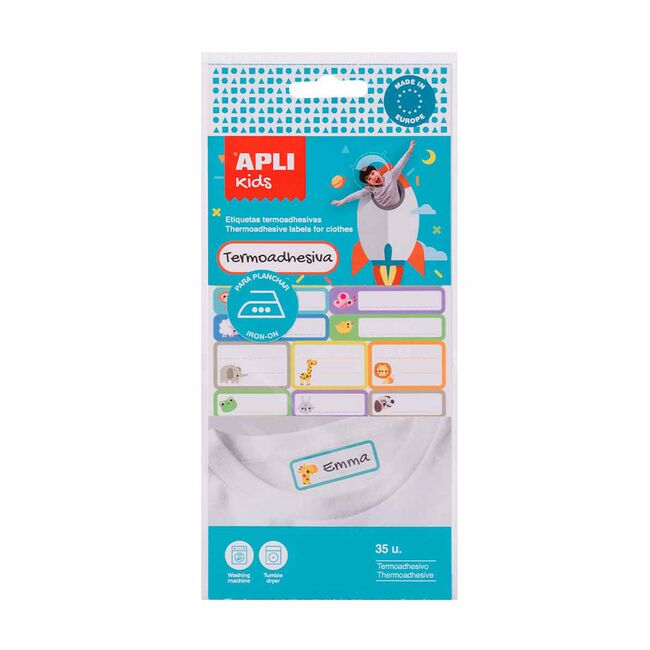 Set 35 etichete textile Apli BPTCAL017793