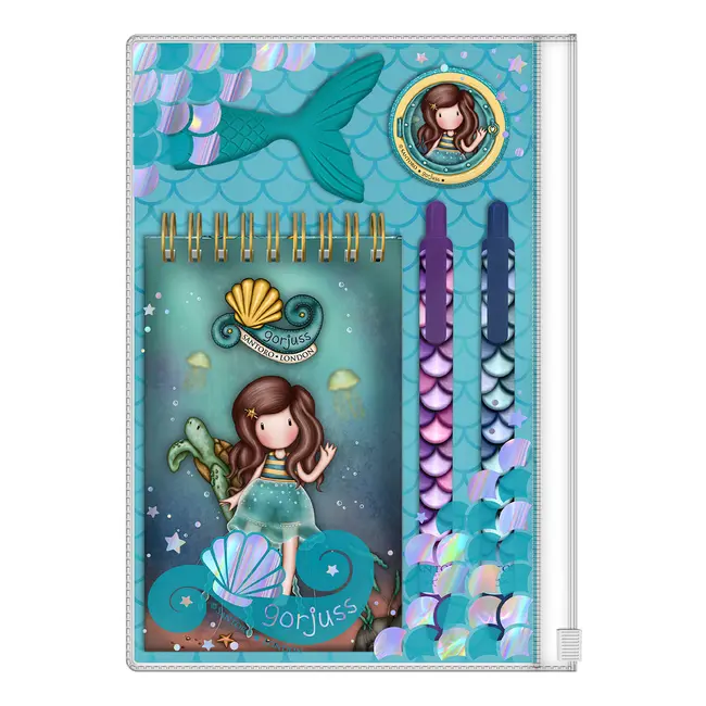 Set Gorjuss Deep Secrets, notes, radiera, pix, creion mecanic BPTCGR129401