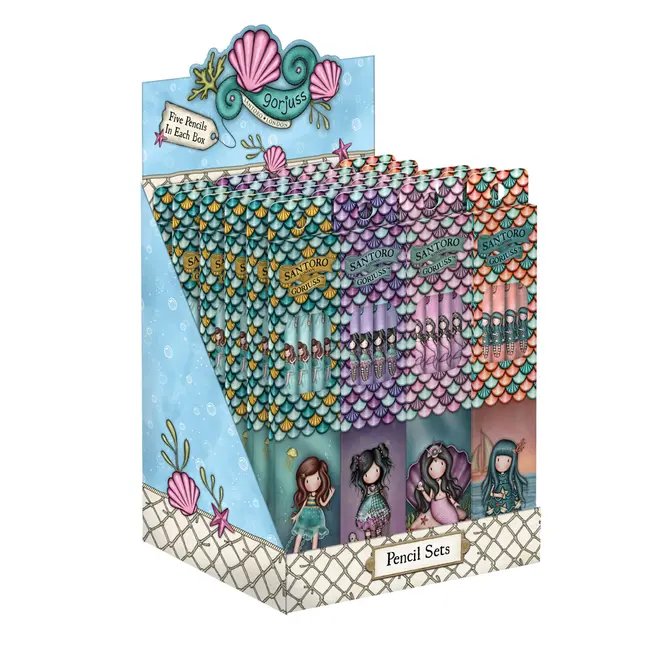 Set creioane Santoro Gorjuss, diverse modele, Grafit BPTCGR131100B