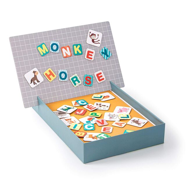 Set magneti litere, APLI, 28x18 cm, 60 bucati BPTCAL016816