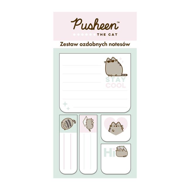 Set notite adezive Majewski, Pusheen, 5 bucati BPTCMJ651915