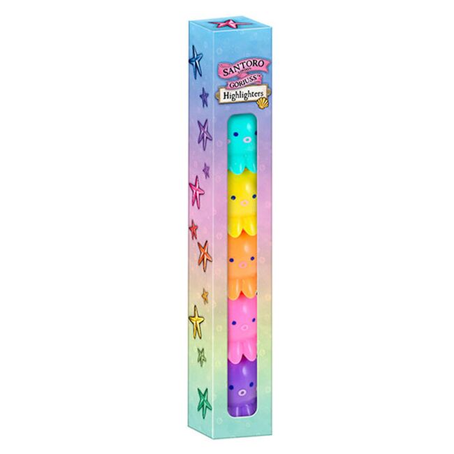 Set textmarkere mini, Santoro Gorjuss, design Caracatita BPTCGR131201B