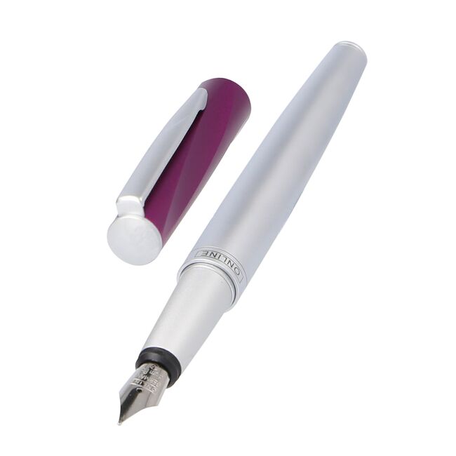 Stilou Online, lila, culoare scriere albastru BPTCON220295
