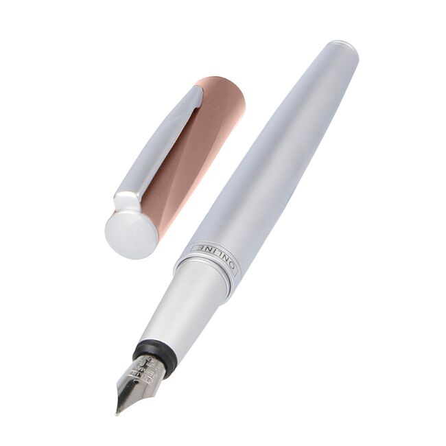 Stilou Online, rose, culoare scriere albastru BPTCON288220