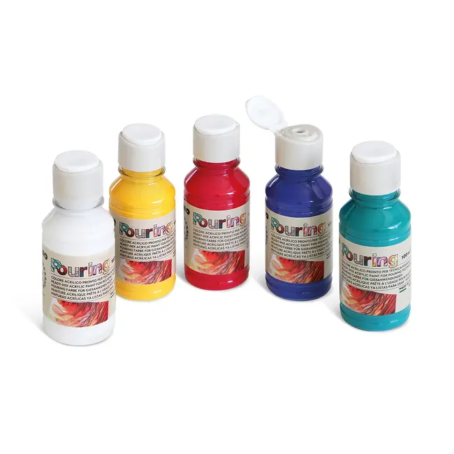 Tempera Morocolor Primo, 100 ml, 5 culori pe set, culori asortate BPTCMC004002