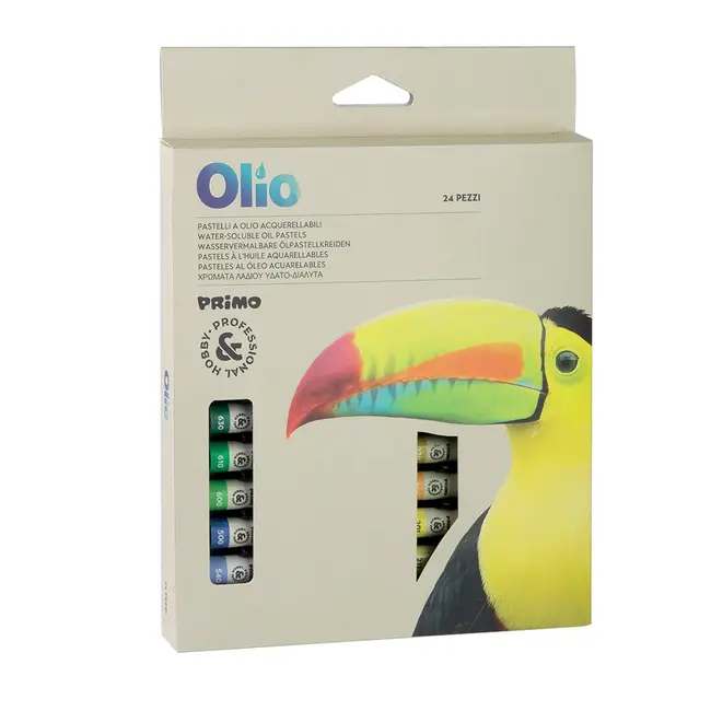 Tempera pe baza de ulei Morocolor Primo, cutie 24 culori BPTCMC000803