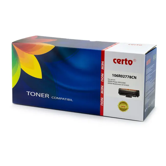 Toner Certo, compatibil Xerox 106R02778, 3000 pagini, negru BPTCXC845700