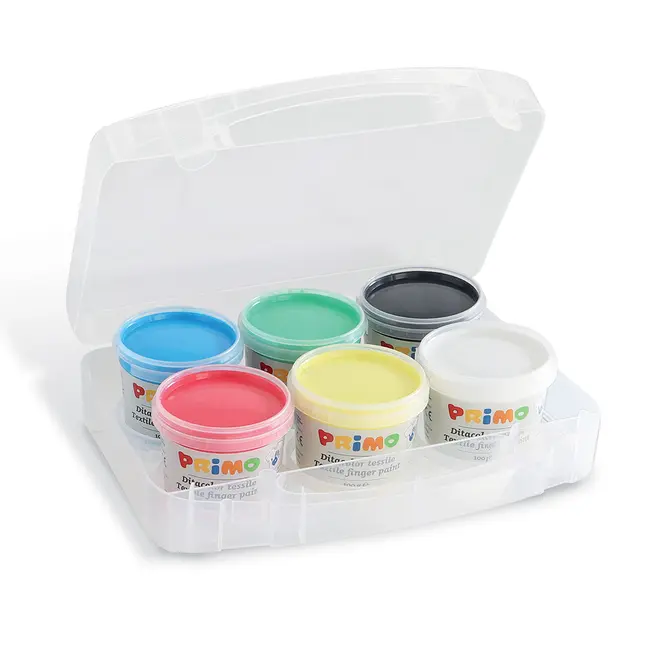 Vopsea pentru textile Morocolor Primo, 100 g, 6 culori/set BPTCMC000228