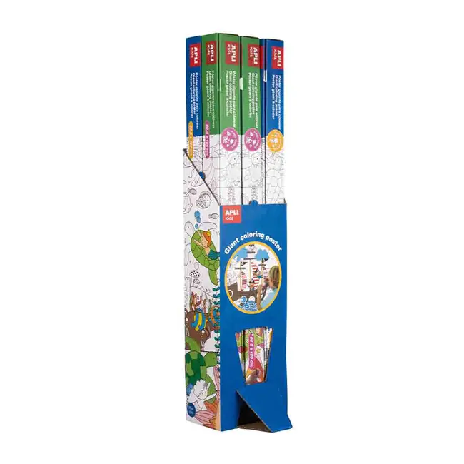 Display Apli, poster, 180x97 cm, 6 role, 2 modele BPTCAL016606