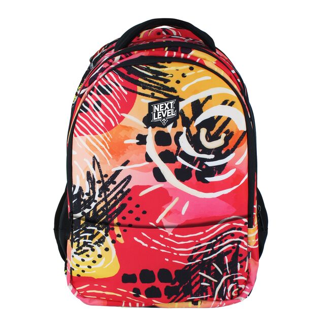 Ghiozdan Next Level, 2 compartimente, colectia Sunburn, 48x33x20 cm BPTCNL058133