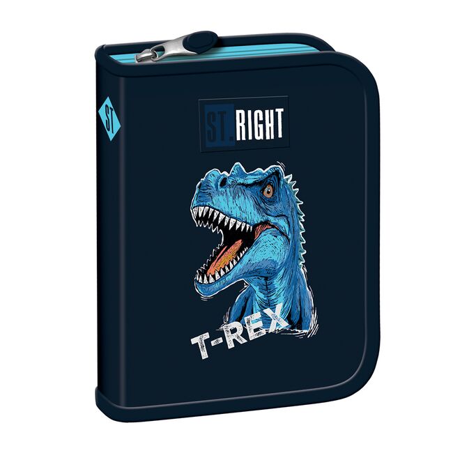 Penar Majewski ST Right, PC03, Blue T-rex, 1 compartiment, 20.5 x 14 x 3.5 cm BPTCMJ683626