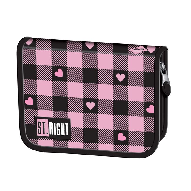 Penar Majewski ST Right, PC03, Pink Checkered, 1 compartiment, 20.5 x 14 x 3.5 cm BPTCMJ680410