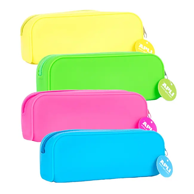 Penar din silicon Apli Soft Fluor, 185 x 75 x 55 mm, 1 compartiment, diverse culori BPTCAL016301