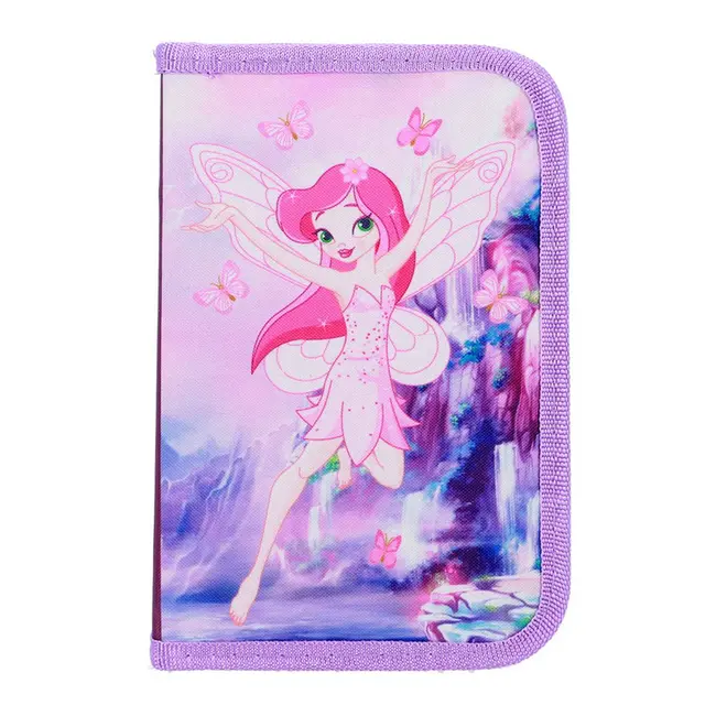 Penar echipat Abc, 1 compartiment, 2 clape mov, design printesa BPTCTV446038