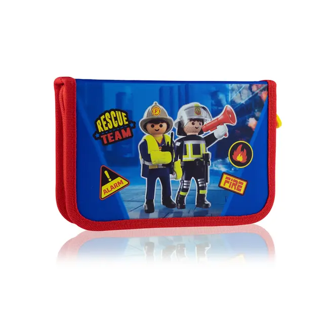 Penar scolar Astra, neechipat, 1 compartiment, Playmobil Pompieri BPTCAZ503020