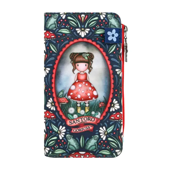 Portofel Gorjuss, Little Mushroom, 9x17x2 cm BPTCGR132603