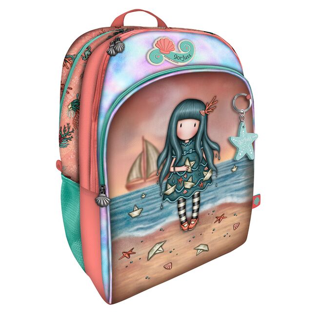 Rucsac clasic Gorjuss Washed Ashore, 2 compartimente, 34x43x22 cm BPTCGR113012