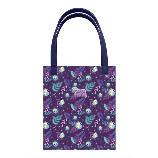 Sacosa Bangoberry Batty Liliacul, material textil, 24x28x2 cm BPTCGR131703