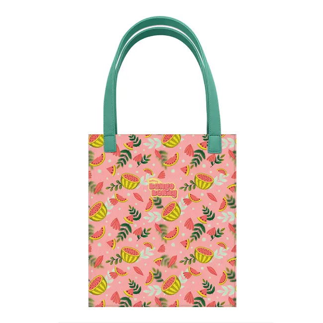 Sacosa Bangoberry Piggy Porcusorul, material textil, 24x28x2 cm BPTCGR131702