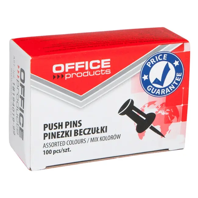 Ace pentru tabla de pluta Office Products 23/11, 100 bucati/cutie BPTCBV194019