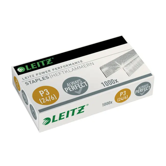 Capse Leitz, Power Performance, 24/6, 1000 bucati/cutie BPTCSL803100