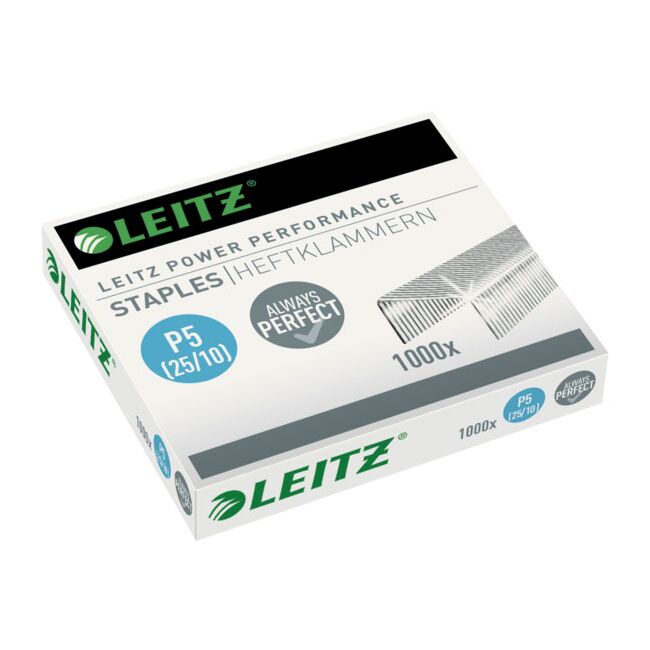 Capse Leitz, Power Performance, 25/10, 1000 bucati/cutie BPTCSL803400