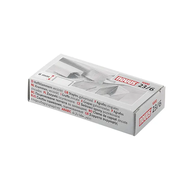 Capse Novus, 23/6, 1000 bucati/cutie BPTCNV2236