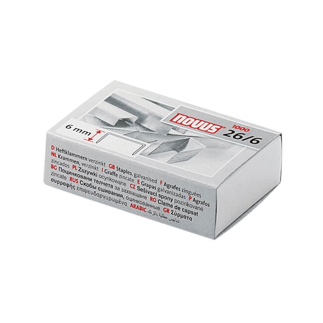 Capse Novus, 26/6, 1000 bucati/cutie BPTCNV2266