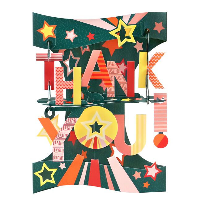 Felicitare, Santoro, Thank you BPTCGR227000