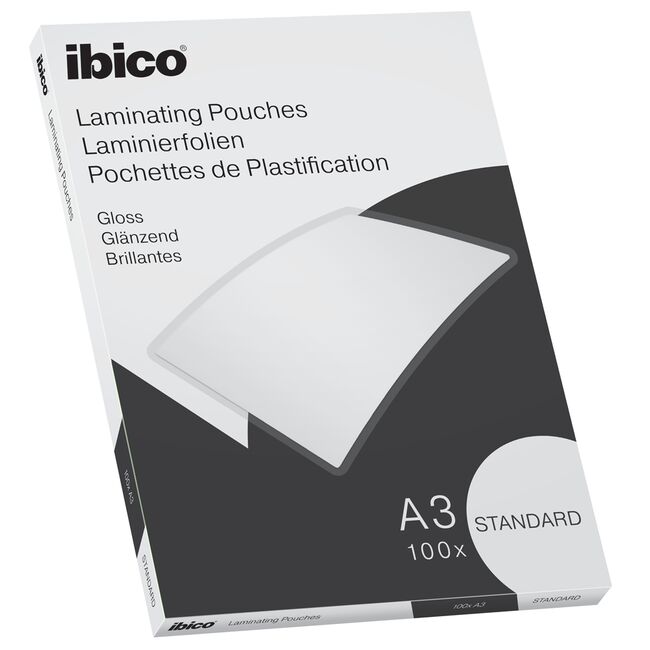 Folie de laminat, Ibico, A3, 125 microni, 100 bucati/set BPTCSL627313