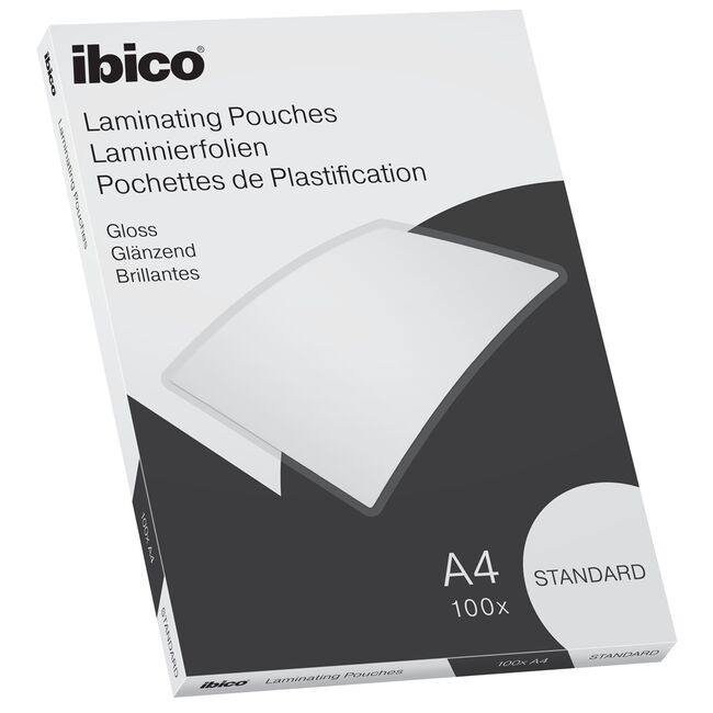 Folie de laminat, Ibico, A4, 125 microni, 100 bucati/set BPTCSL627310