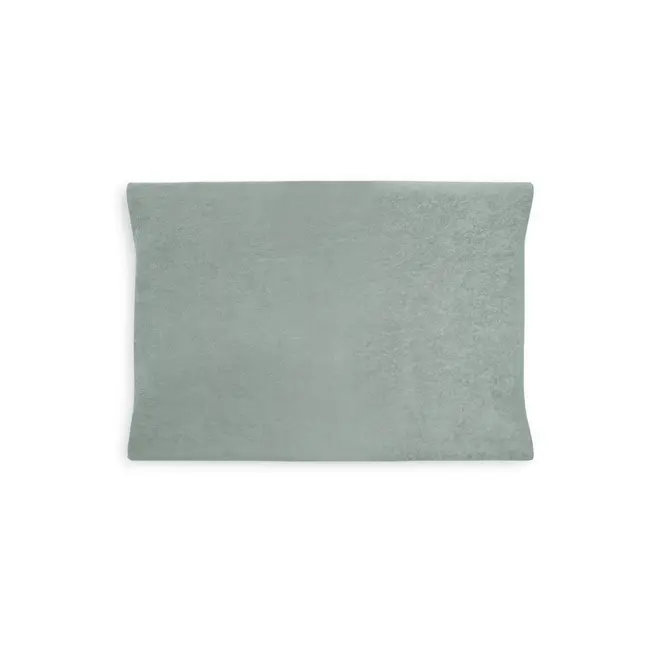 Husa De Protectie Hunter Mint Pentru Salteaua De Infasat ,   Bumbac Buclat, Elastic Pe Contur, 80x50 Cm, Bonjourbebe Pjbc2rz101-045