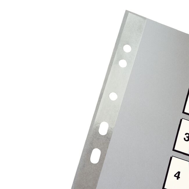 Index Esselte, A-Z, A4, 225x297 mm, plastic BPTCSL4005