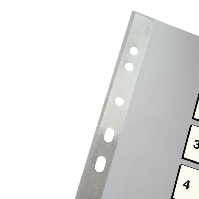 Index Esselte, A-Z, A4, 225x297 mm, plastic BPTCSL4005