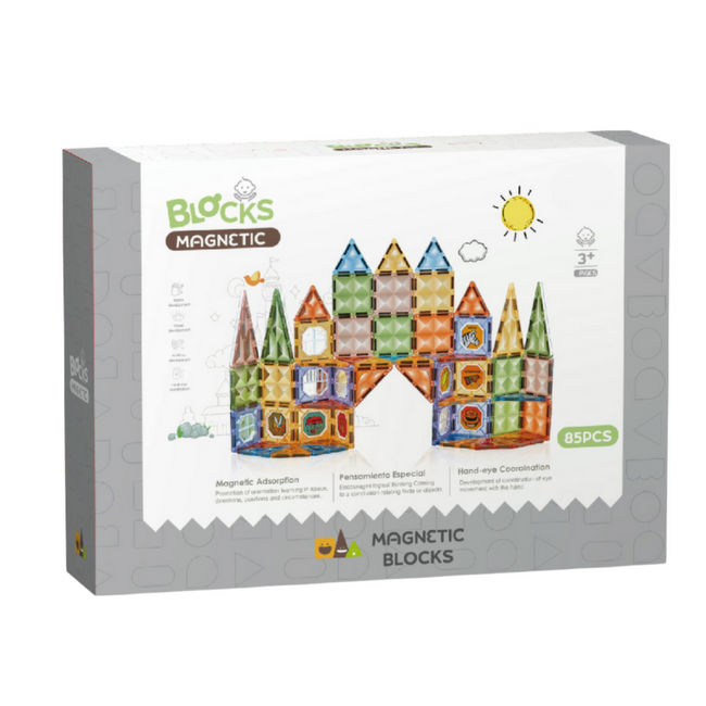 Joc magnetic  diamond - 85 piese (7.5 cm)