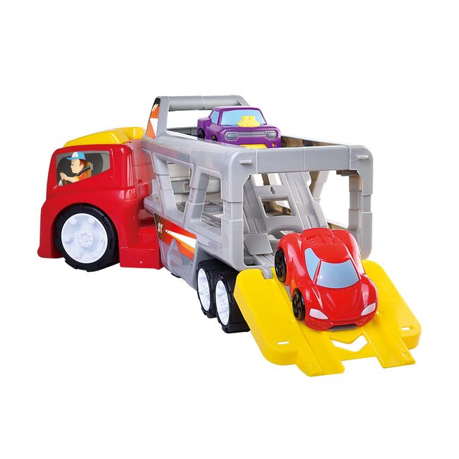 Jucarie interactiva - camion cu platforma auto