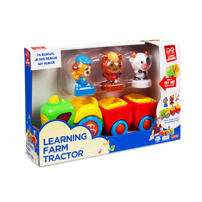 Jucarie interactiva - tractorul vesel
