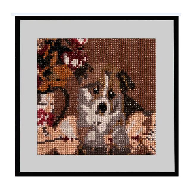 Pictura diamant Creative Craft, model caine, 20x20 cm BPTCJK106243