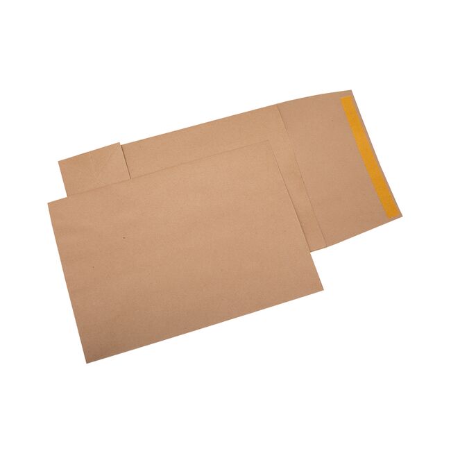 Plic B4 cu burduf, 250x353x100 mm, kraft 100 bucati/cutie BPTCKF80142