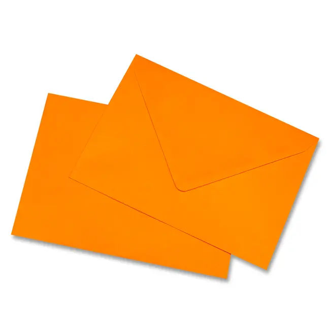 Plic C5 162x229 mm, offset, 80 g, gumat, portocaliu, 25 bucati/set BPTCKF70811