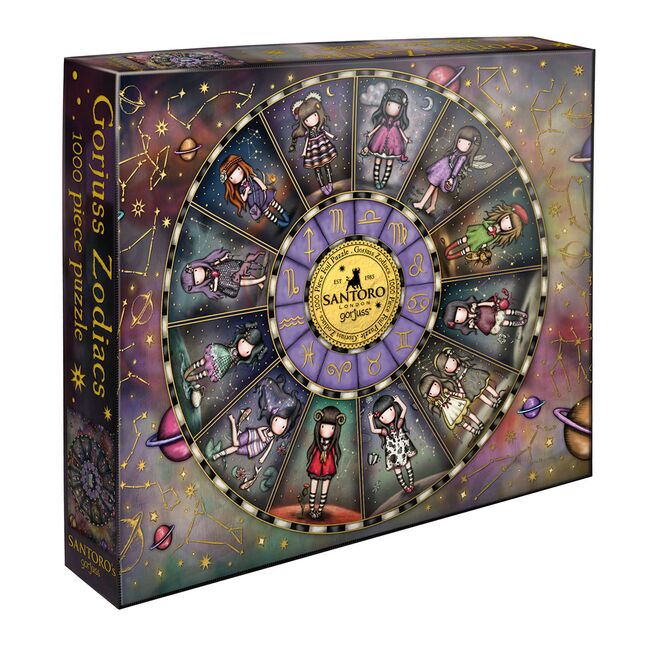 Puzzle 1000 piese, Gorjuss, Zodiile si constelatiile BPTCGR122502