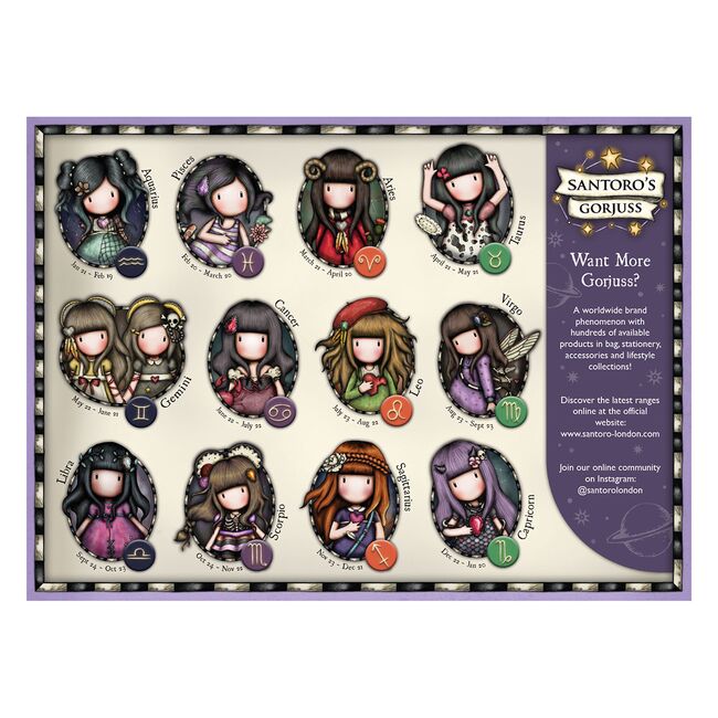 Puzzle 1000 piese, Gorjuss, Zodiile si constelatiile BPTCGR122502