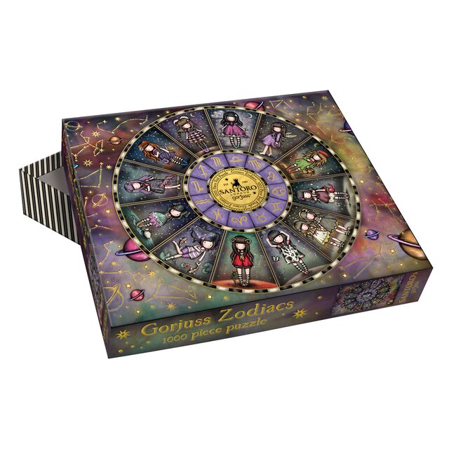 Puzzle 1000 piese, Gorjuss, Zodiile si constelatiile BPTCGR122502
